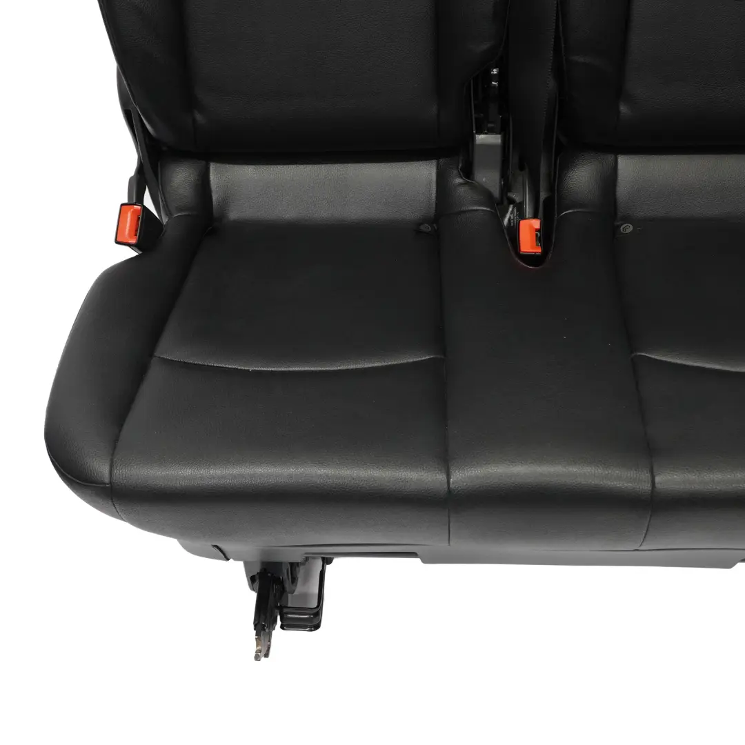  Asiento Trasero Mercedes W639 Viano Doble Derecha Primera Fila Cuero Negro - SKU A6399507605-2 - Número de pieza A6399507605