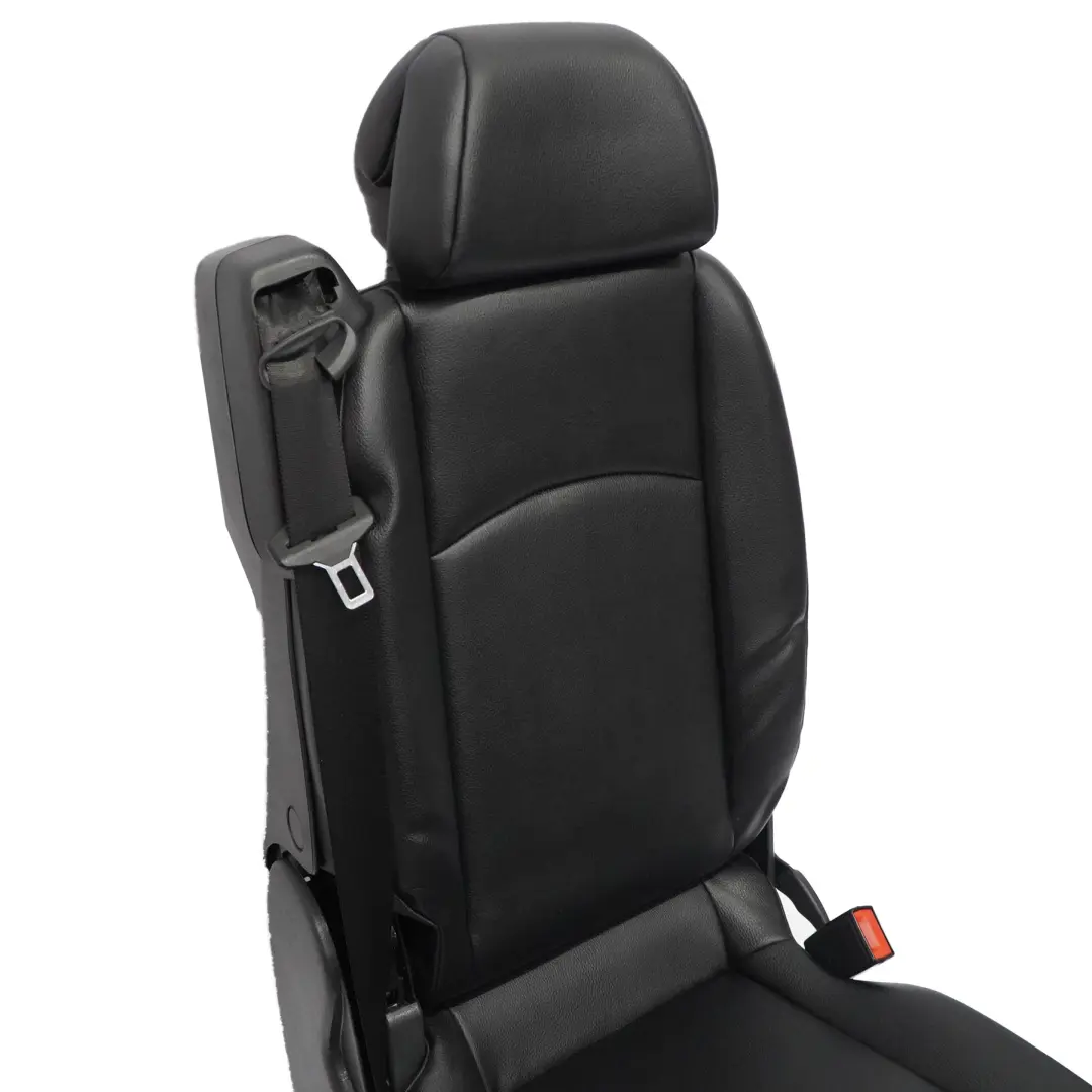  Sedile posteriore Mercedes W639 Doppio Sinistro Prima fila Pelle Nera - SKU A6399507605-3 - Numero di parte A6399507605