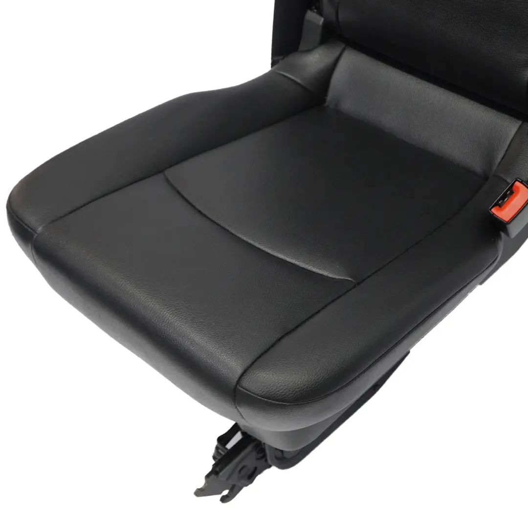  Rücksitz Mercedes W639 Viano Double Links Erste Reihe Schwarz Leder - SKU A6399507605-3 - Teilenummer A6399507605