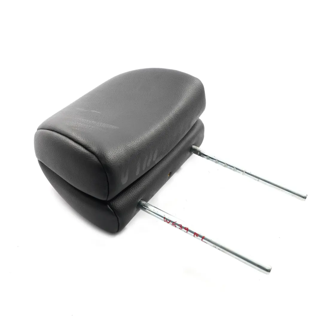 Headrest Front Rear Seat Head Rest Leather Black to Mercedes Vito W639 with Part number A6399700150 Mercedes Vito W639 Headrest Front Rear Seat Head Rest Leather Black - SKU A6399700150 - Part number A6399700150