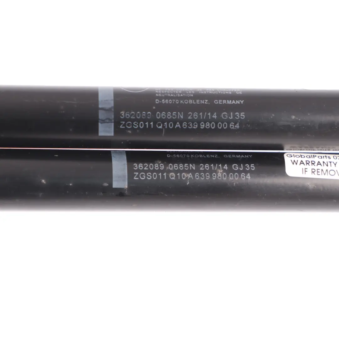 Couvercle De Coffre Hayon Gaz Pressurisé Set pour Mercedes Vito W639 à propos du numéro de pièce A6399800064 Mercedes Vito W639 Couvercle De Coffre Hayon Gaz Pressurisé Set - SKU A6399800064 - Numéro de pièce A6399800064