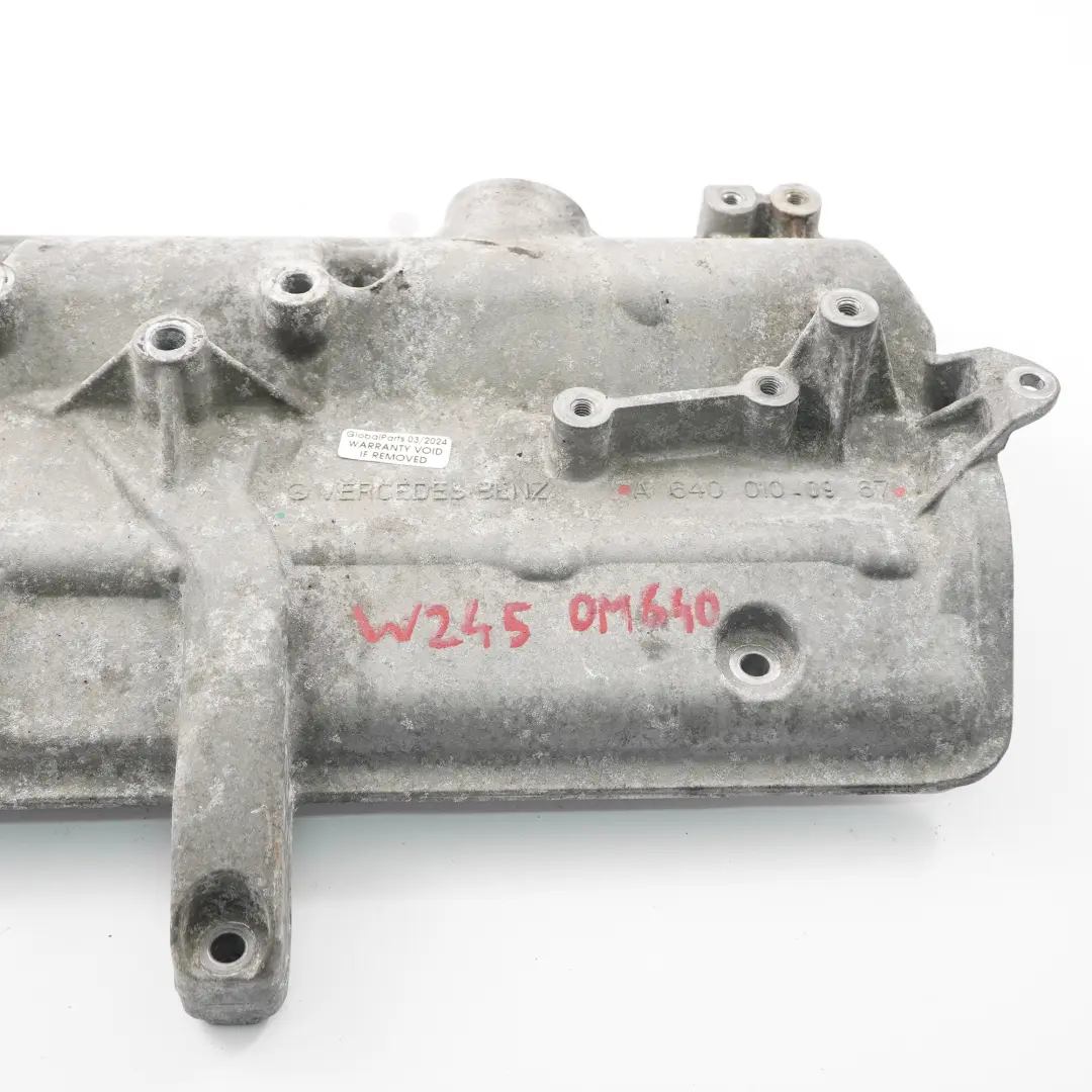 OM640 Diesel Cylinder Head Valve Cover to Mercedes W245 with Part number A6400100967 Mercedes W245 OM640 Diesel Cylinder Head Valve Cover - SKU A6400100967 - Part number A6400100967
