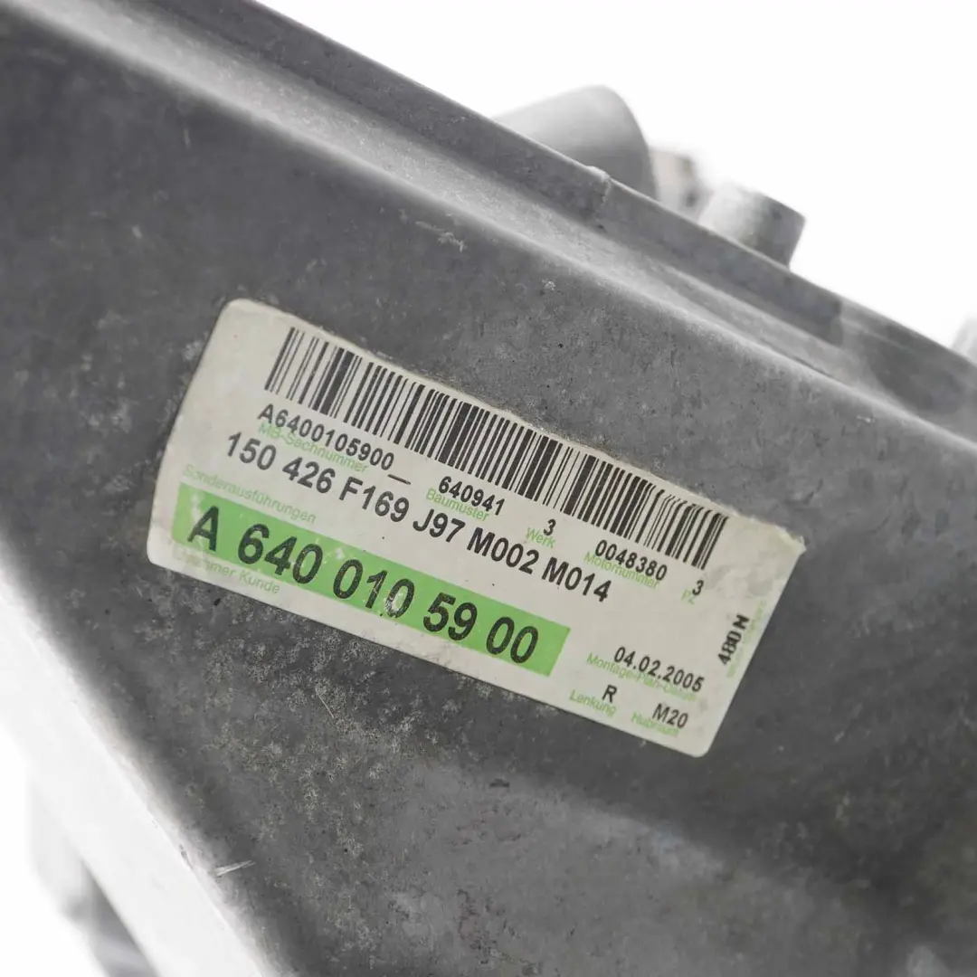 Mercedes W169 W245 OM640 Carter De Aceite Para Motor Diesel - SKU A6400101013 - Número de pieza A6400141002