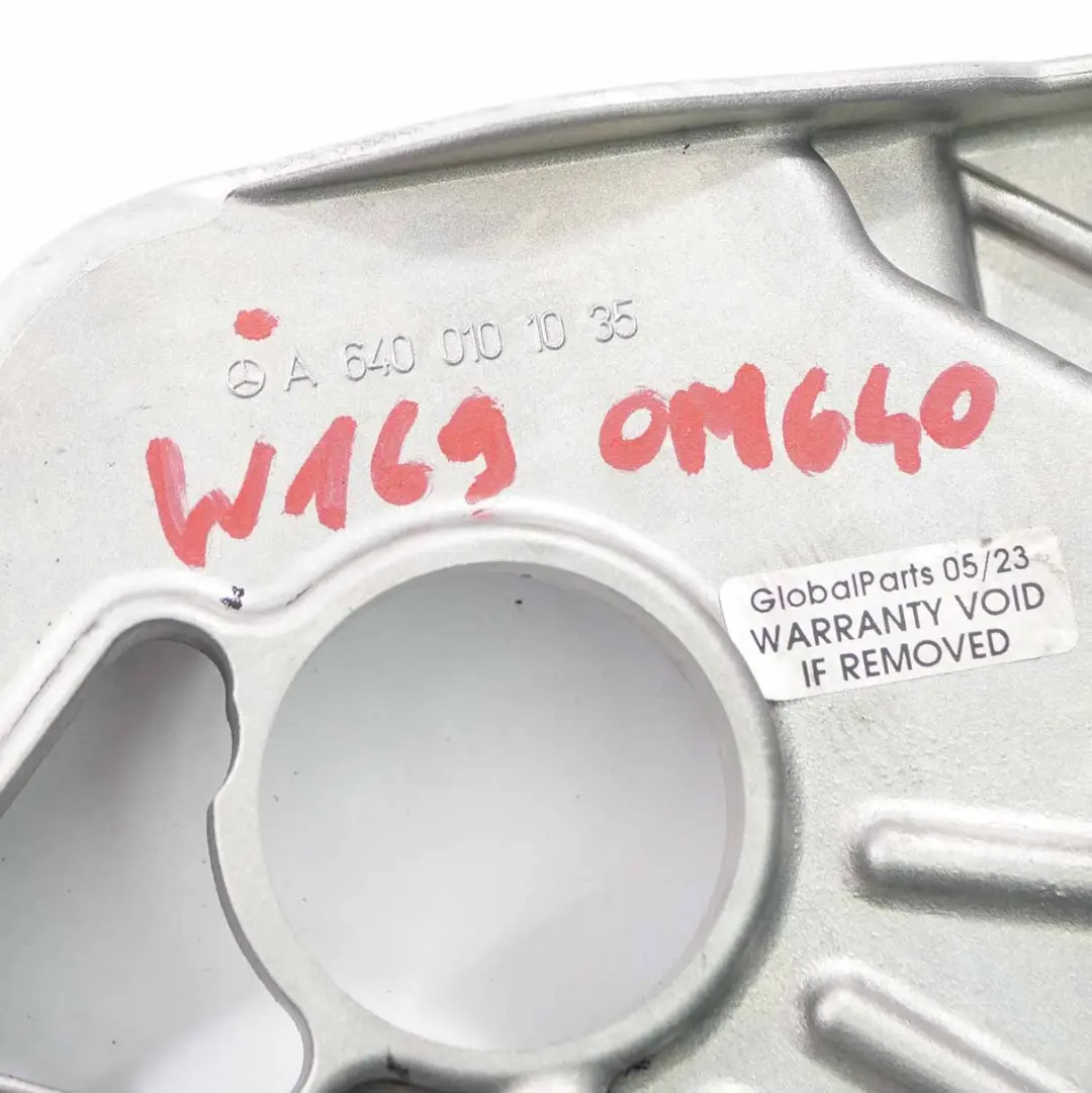 Bracket Cover Mercedes W169 W245 Diesel OM640 Engine Mount Casing to with Part number A6400101035 Bracket Cover Mercedes W169 W245 Diesel OM640 Engine Mount Casing - SKU A6400101035 - Part number A6400101035