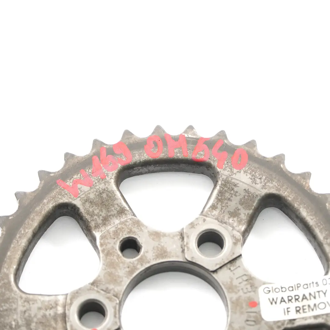 Engrenage chronométrage Mercedes W169 OM640 Roue d'entraînement l'arbre à cames - SKU A6400520401 - Numéro de pièce A6400520401