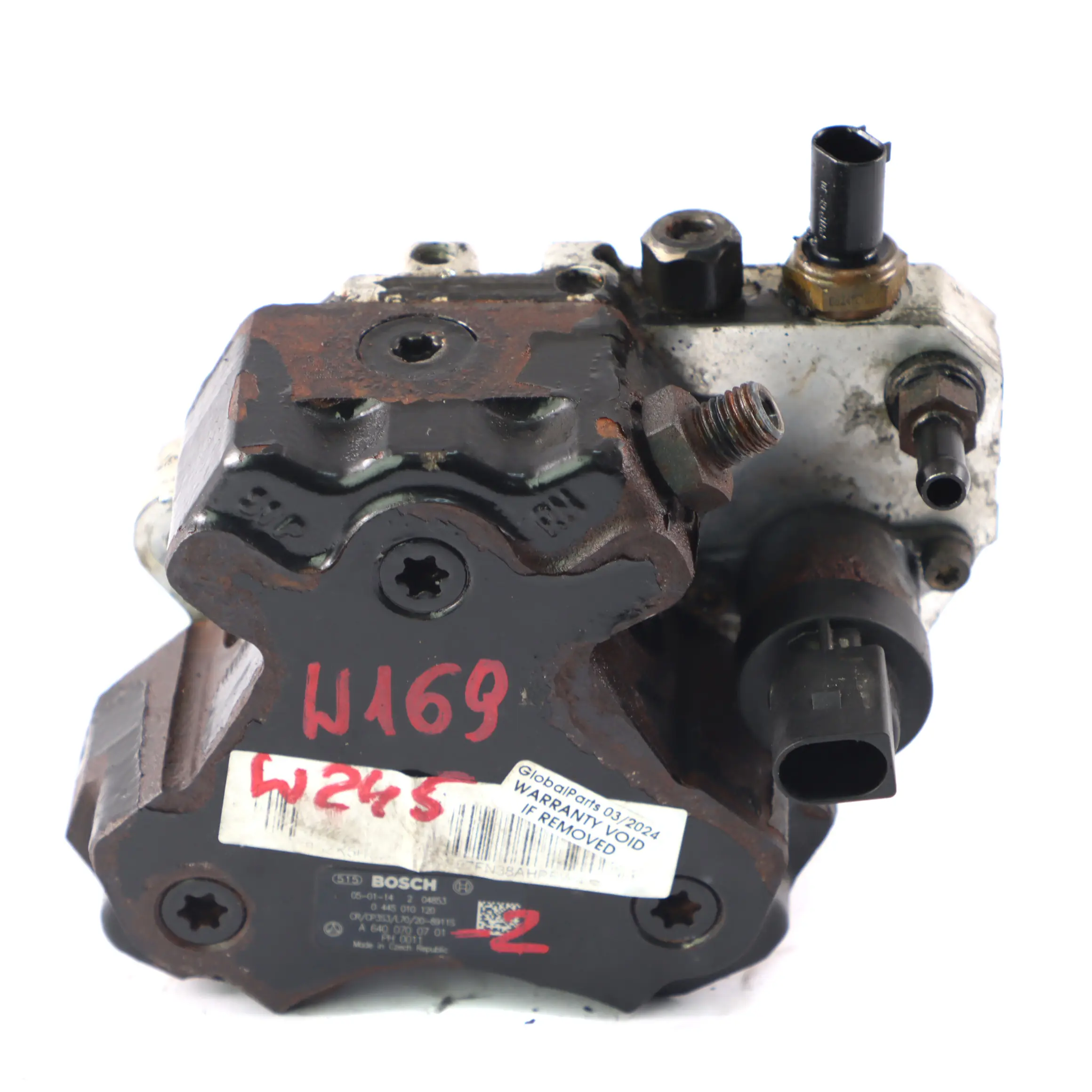 Injection Mercedes W169 W245 OM640 Diesel High Pressure Fuel Pump A6400700701