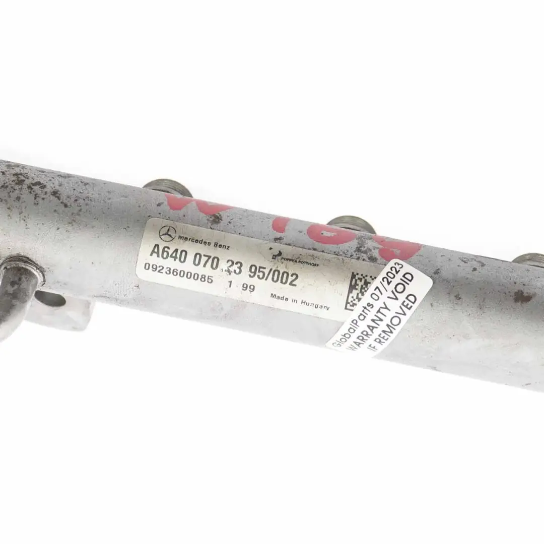  Mercedes-Benz W169 W245 Diesel OM640 Iniettore Verteilrohr - SKU A6400702395-1 - Numero di parte A6400702395