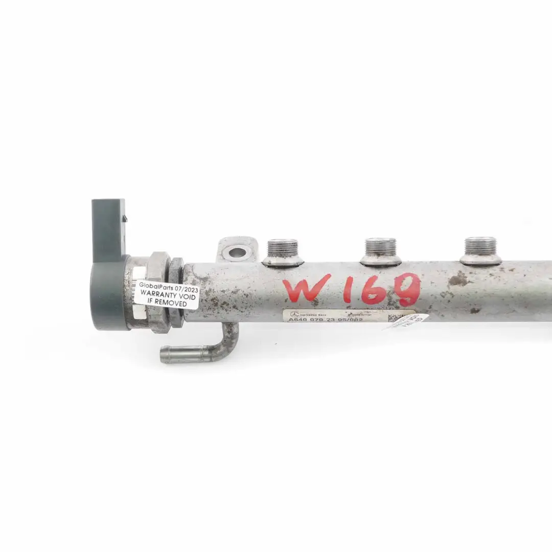 Mercedes W169 W245 Diesel OM640 Inyector De combustible Rail Line - SKU A6400702395-1 - Número de pieza A6400702395