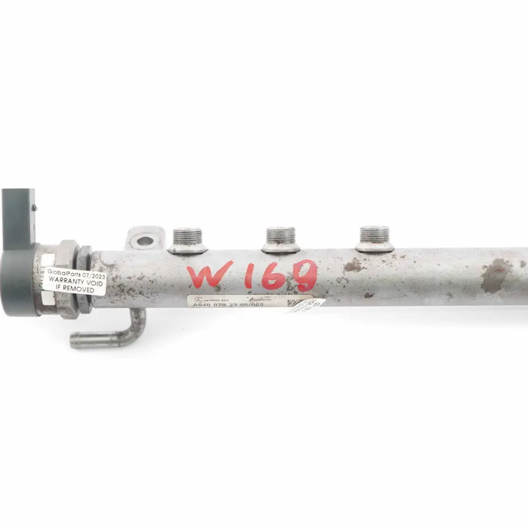 Mercedes W169 W245 Diesel OM640 Inyector De combustible Rail Line - SKU A6400702395-1 - Número de pieza A6400702395
