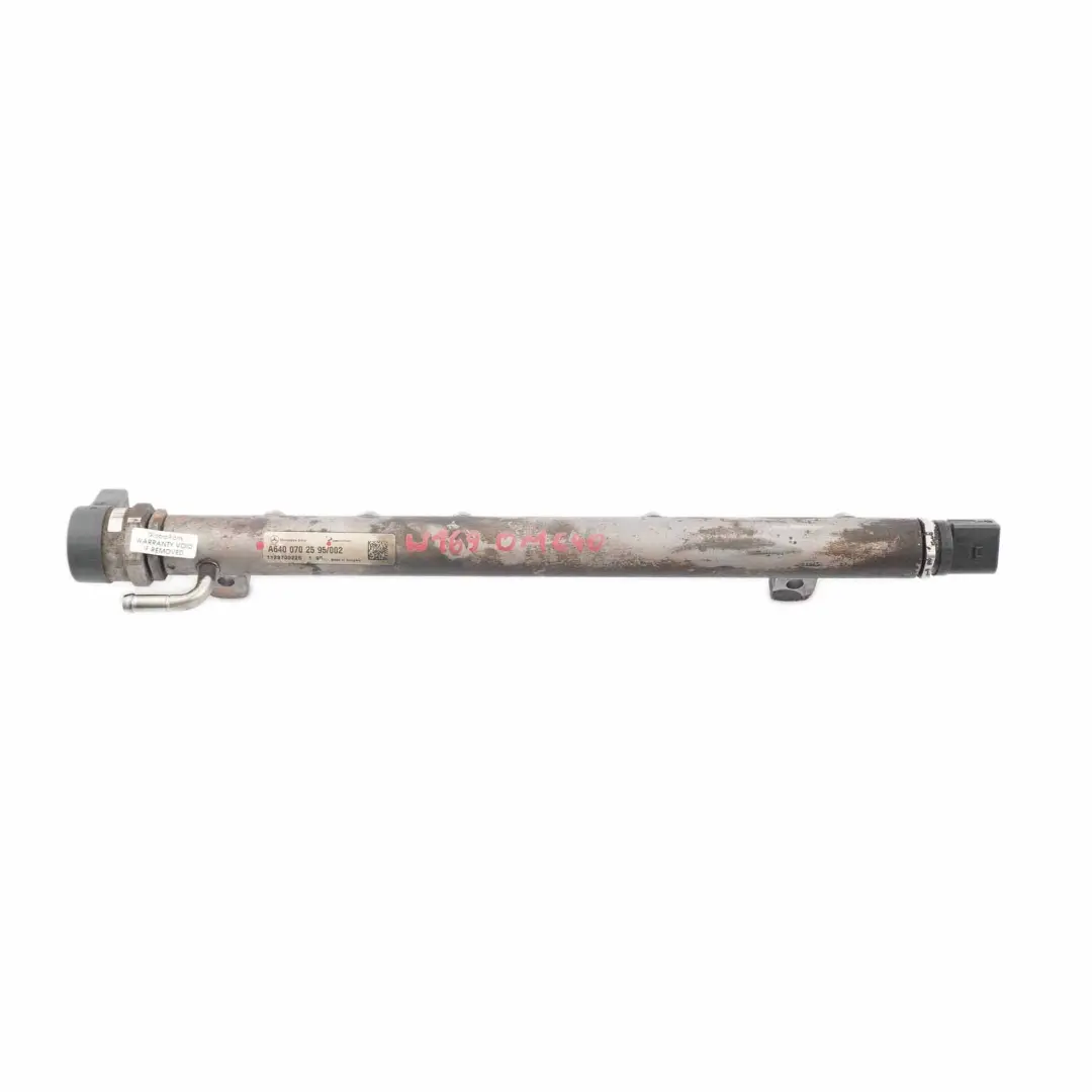 Mercedes W169 W245 OM640 Injecteur Carburant Pression Rail Line - SKU A6400702595 - Numéro de pièce A6400702595