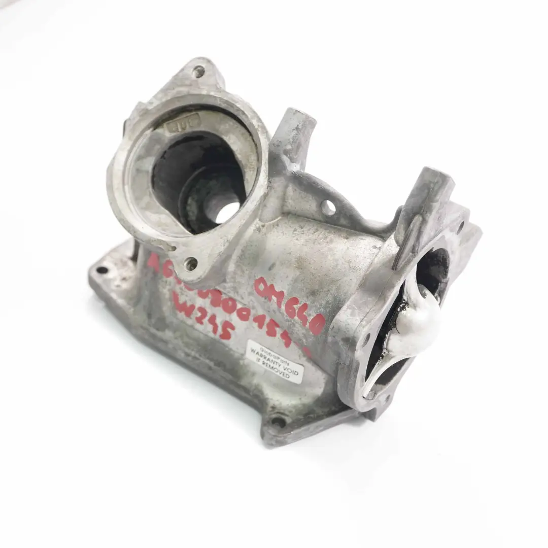 Cooler Mercedes W169 W245 EGR Valve Module OM640 Diesel to EGR with Part number A6400900154 EGR Cooler Mercedes W169 W245 EGR Valve Module OM640 Diesel - SKU A6400900154-1 - Part number A6400900154