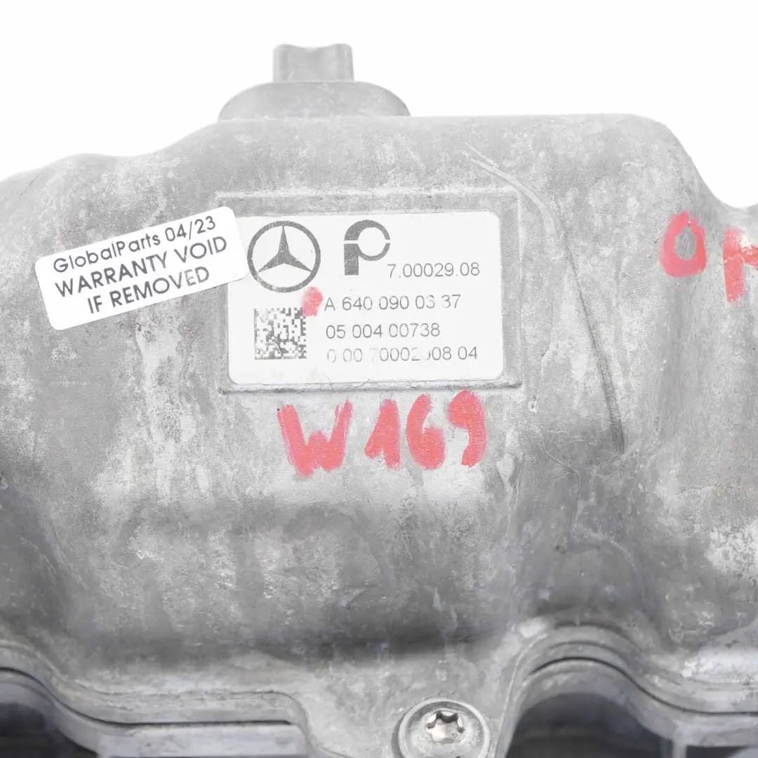 Mercedes W169 W245 OM640 Diesel Ansaugkrümmer Ansaugbrücke - SKU A6400900337 - Teilenummer A6400900337