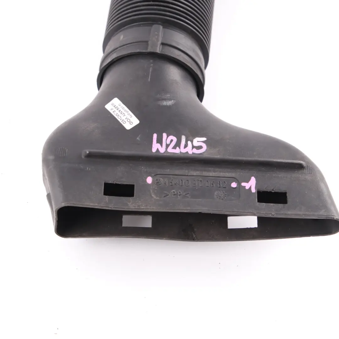 Mercedes W245 Air Intake Hose Suction Pipe Tube Line Diesel - SKU A6400900682-1 - Part number A6400900682