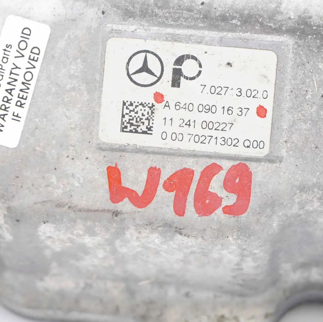  Colector de Admisión Mercedes W169 W245 OM640 Diesel Entrada de Aire - SKU A6400901637 - Número de pieza A6400901637