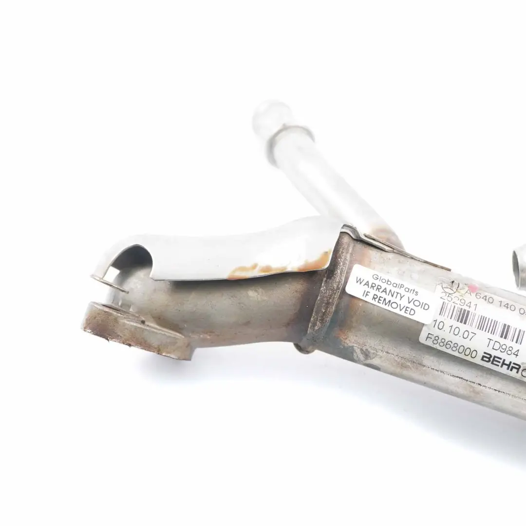 Raffreddatore scarico EGR Mercedes W169 Scambiatore calore OM640 per con numero di parte A6401400575 Raffreddatore scarico EGR Mercedes W169 Scambiatore calore OM640 - SKU A6401400575 - Numero di parte A6401400575