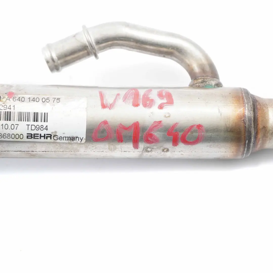 Mercedes W169 W245 OM640 AGR Abgaskühler Kühler - SKU A6401400575 - Teilenummer A6401400575