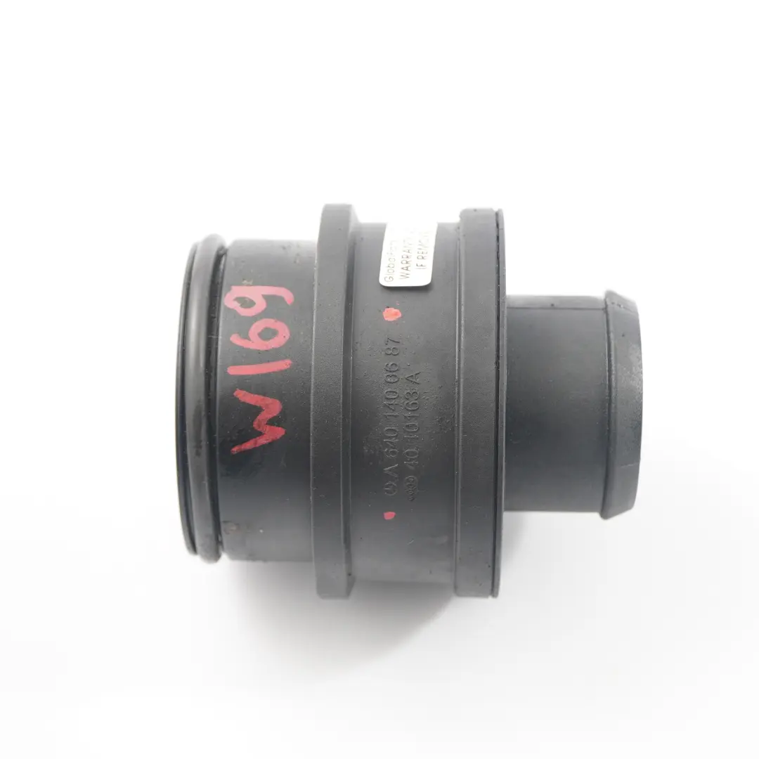 Mercedes W169 W245 OM640 Turbocharger Hose Line Damper Silencer - SKU A6401400687 - Part number A6401400687