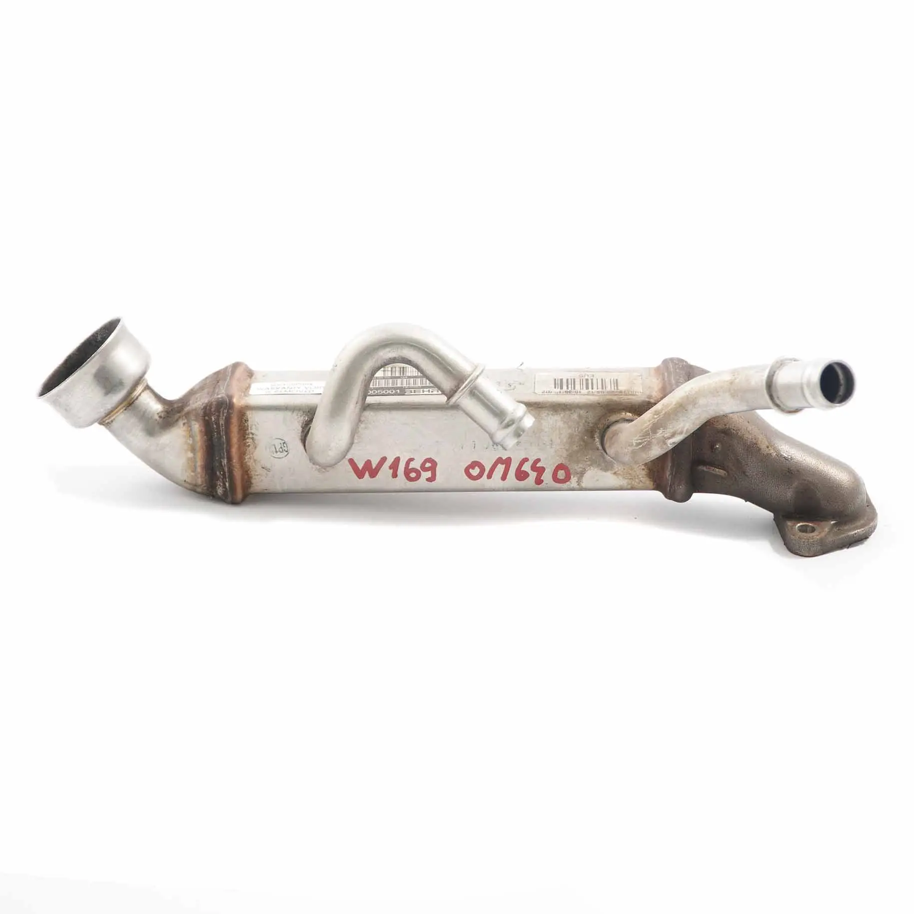 Raffreddatore scarico EGR Mercedes W169 Scambiatore calore OM640 A6071400300