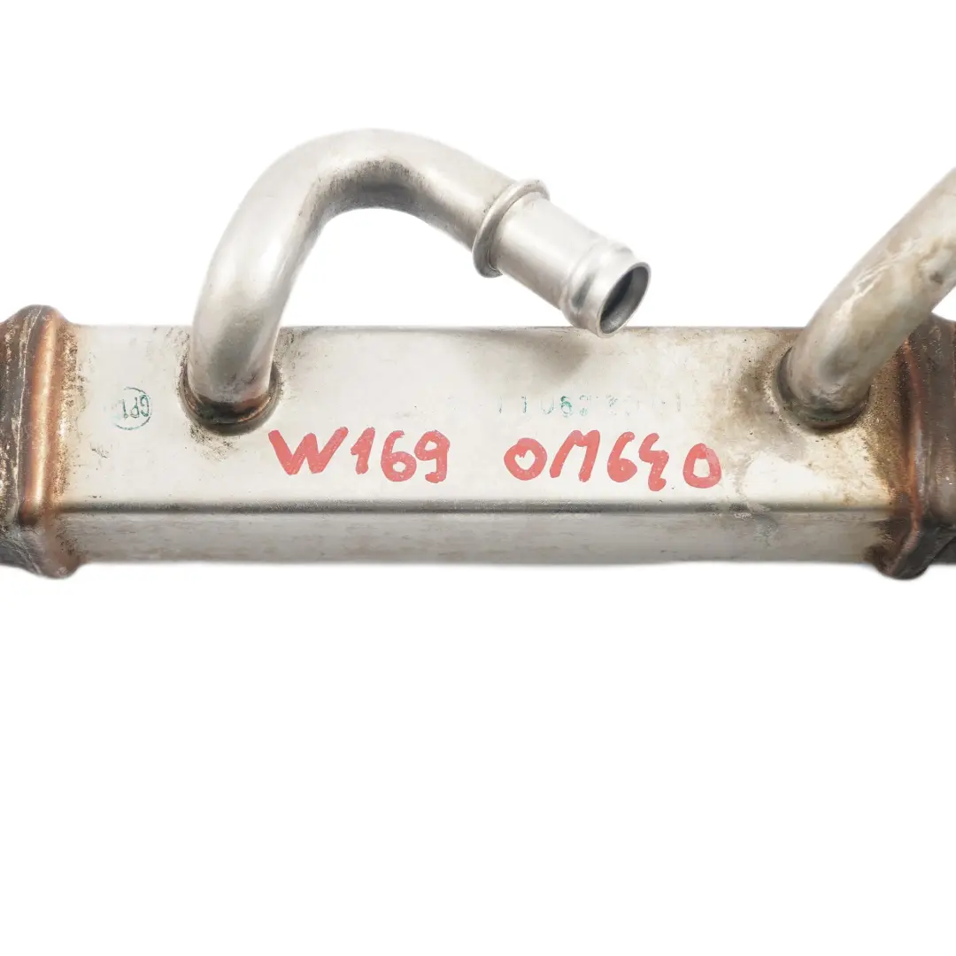 OM640 AGR Abgaskühler Kühler für Mercedes W169 W245 mit Teilenummer A6401400975 Mercedes W169 W245 OM640 AGR Abgaskühler Kühler - SKU A6401400975 - Teilenummer A6401400975
