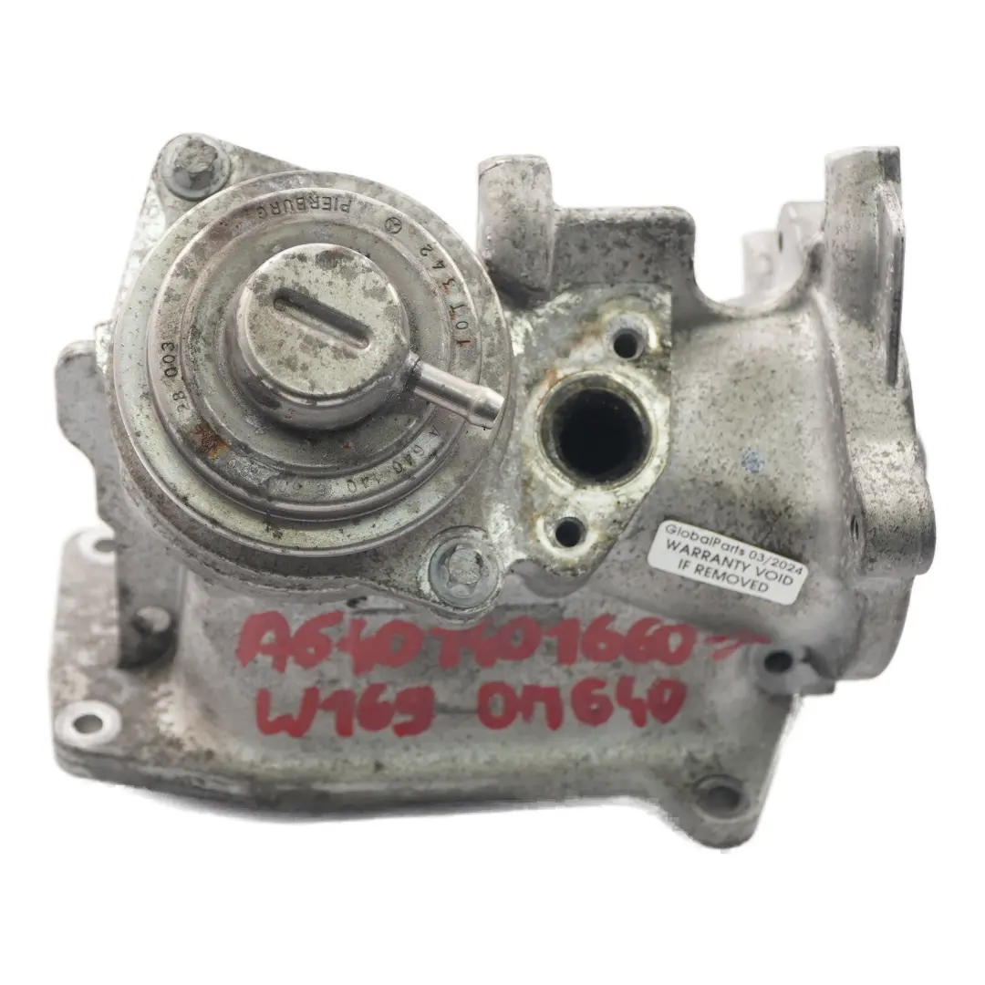 OM640 Abgasrückführung AGR Ventil für Mercedes W169 W245 mit Teilenummer A6401401660 Mercedes W169 W245 OM640 Abgasrückführung AGR Ventil - SKU A6401401660 - Teilenummer A6401401660