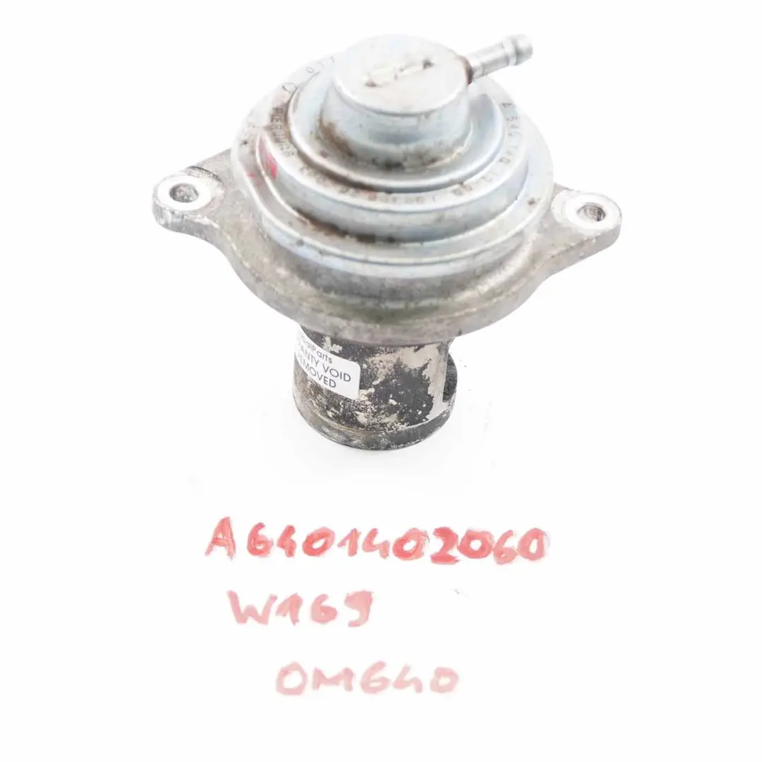 Soupape EGR Mercedes W169 W245 OM640 Recirculation gaz d'échappement  - SKU A6401402060-2 - Numéro de pièce A6401402060