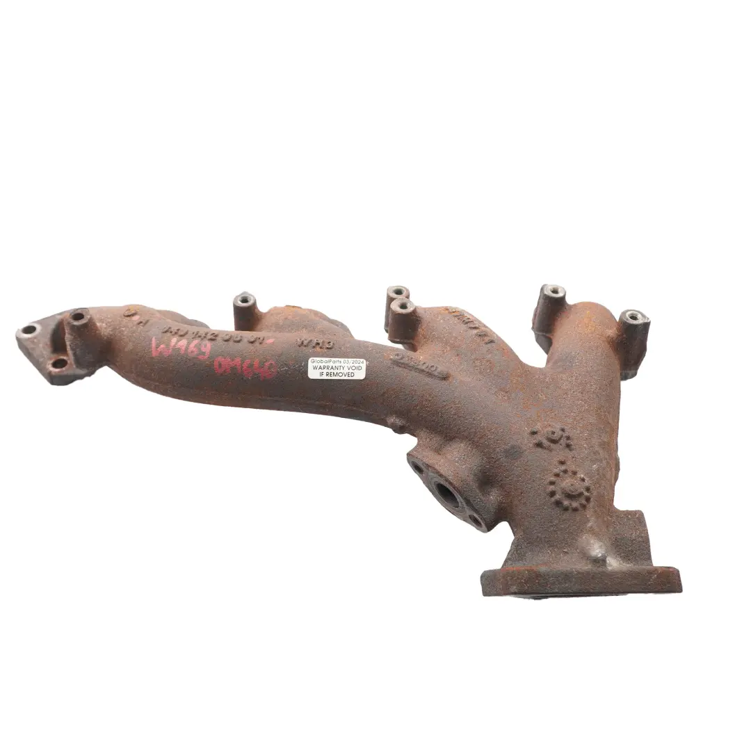 OM640 Kolektor Wydechowy do Mercedes W169 W245 o numerze A6401420801 Mercedes W169 W245 OM640 Kolektor Wydechowy - SKU A6401420801 - Numer Części A6401420801