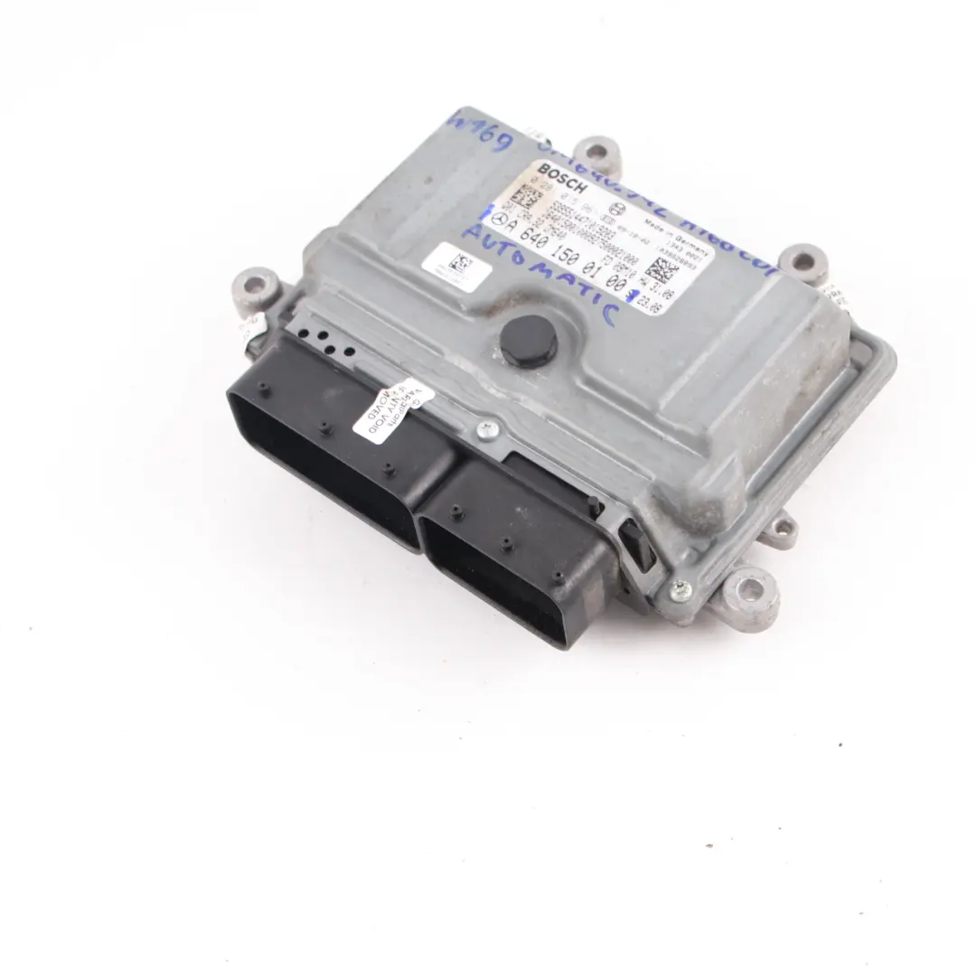 Mercedes W169 W245 A160 B160 CDI OM640.942 82HP Engine ECU Automatic - SKU A6401500101 - Part number A6401500101