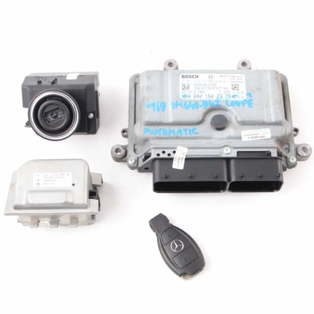 A160 CDI OM640.941 82HP Engine ECU Kit A6401501091 Key Automatic to Mercedes W169 with Part number A6401502379 Mercedes W169 A160 CDI OM640.941 82HP Engine ECU Kit A6401501091 Key Automatic - SKU A6401502379-1 - Part number A6401502379