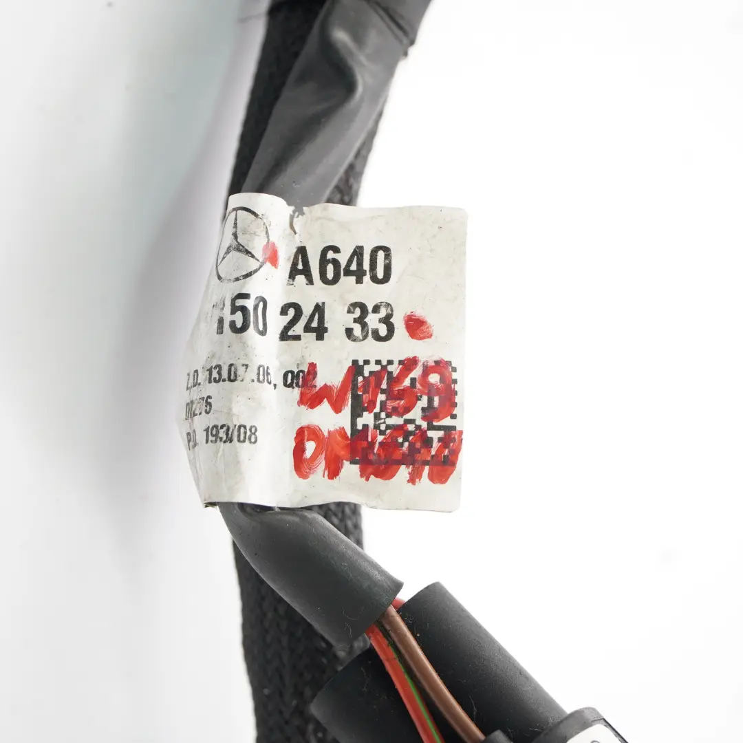  Cablaggio Motore Mercedes W169 W245 OM640 Cavo Cablaggio a Telaio - SKU A6401502433 - Numero di parte A6401502433