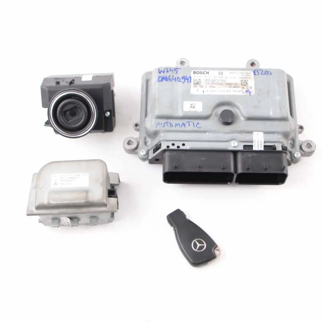 B200 CDI OM640.941 140HP Motor ECU Kit Llave para Mercedes W245 con número de pieza A6401508334 Mercedes W245 B200 CDI OM640.941 140HP Motor ECU Kit Llave - SKU A6401508334 - Número de pieza A6401508334