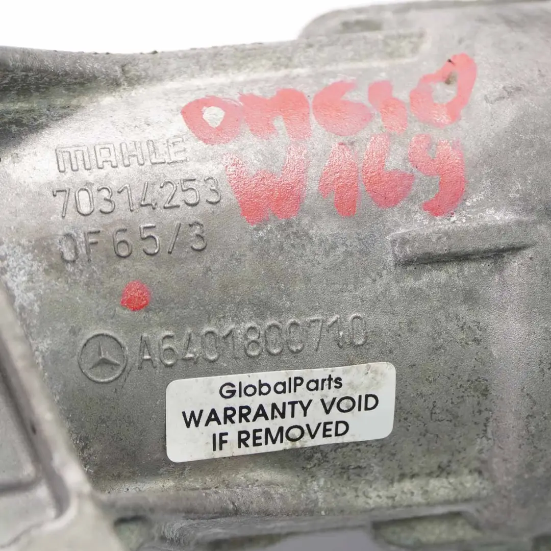 Mercedes W169 OM640 Osłona Mocowanie Filtra Oleju - SKU A6401800710 - Numer Części A6401800710