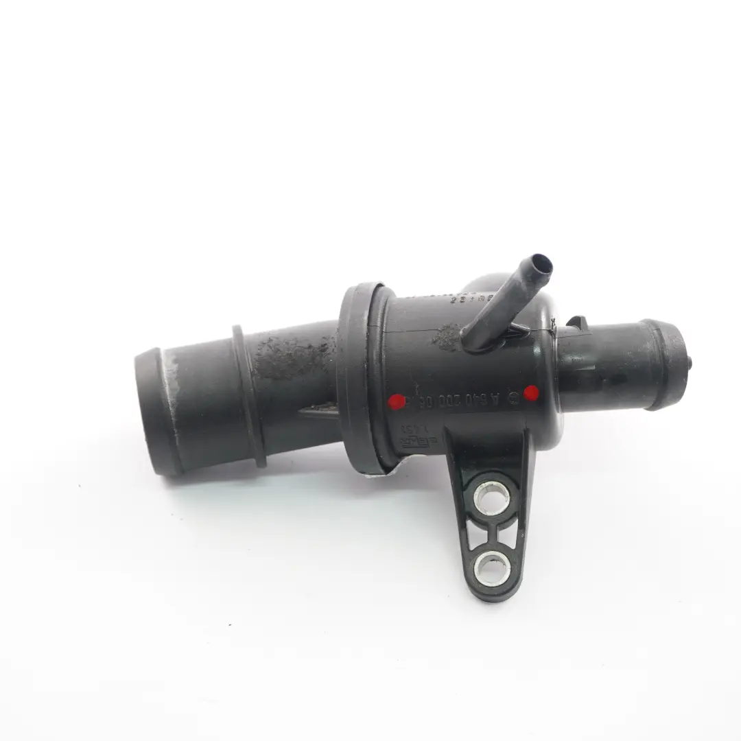 Mercedes W169 W245 OM640 Diesel Thermostat Coolant Housing - SKU A6402000515 - Part number A6402000515