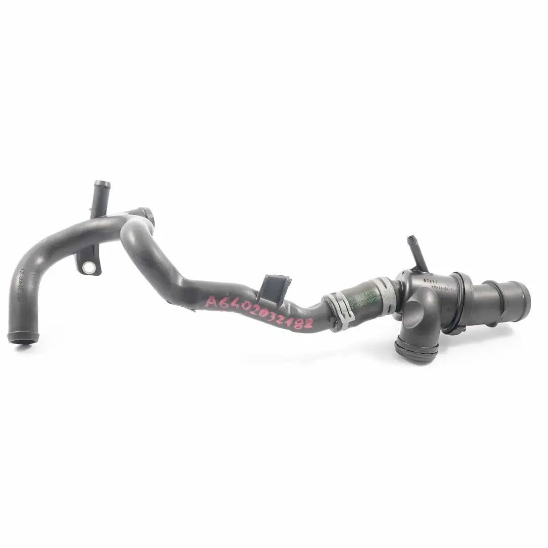 OM640 Tubo de Manguera del Calentador Drenaje para Mercedes W169 W245 con número de pieza A6402001452 Mercedes W169 W245 OM640 Tubo de Manguera del Calentador Drenaje - SKU A6402001452-1 - Número de pieza A6402001452