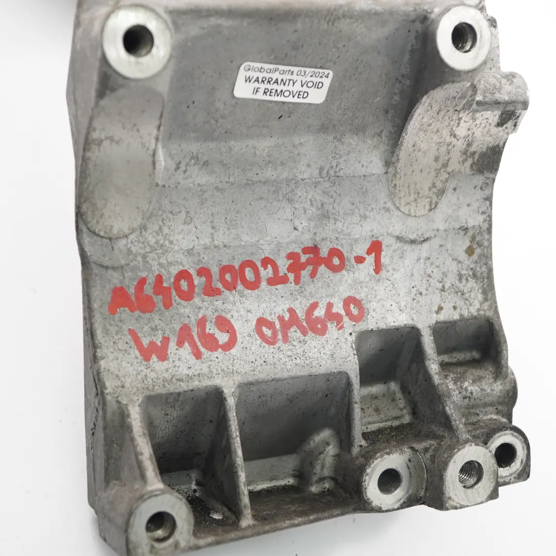 Alternator Belt Tensioner Mercedes W169 W245 OM640 Diesel Holder Mounting Panel  - SKU A6402002770-1 - Part number A6402002770