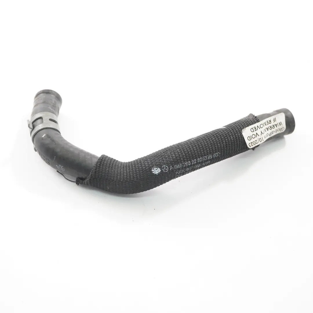Mercedes W169 W245 Heater Radiator Water Cooling Hose Diesel - SKU A6402032282 - Part number A6402032282