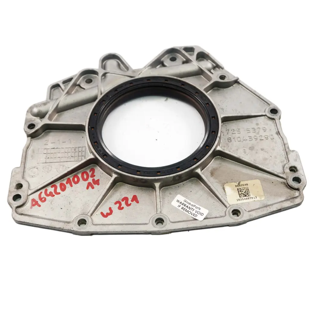 Tapa del carter del motor diesel Mercedes W221 OM642 para  con número de pieza A6420100214  Tapa del carter del motor diesel Mercedes W221 OM642 - SKU A6420100214 - Número de pieza A6420100214