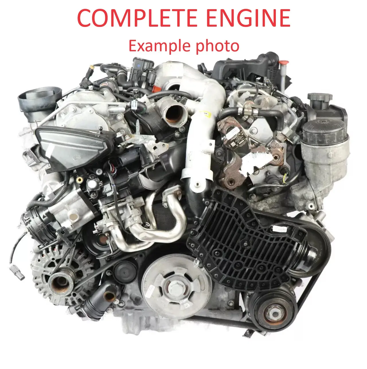 Mercedes W204 C 350 CDI Motor Desnudo 642834 642.834 265HP 159 000 km, GARANTÍA