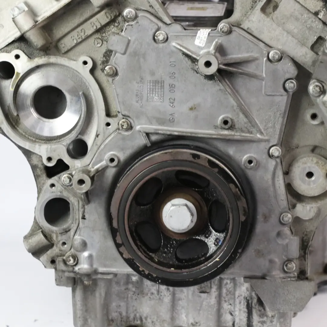 Mercedes W211 W221 C219 W219 Bare Engine 642920 642.920 74k miles, WARRANTY - SKU A6420101197 - Part number A6420101197