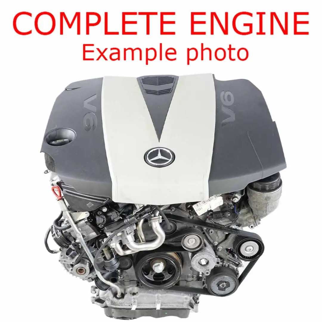 Motor 642862 Mercedes W221 S 350 BlueTEC Nackter Motor 642.862 OM642 WARRANTY  - SKU A6420103945 - Teilenummer A6420103945
