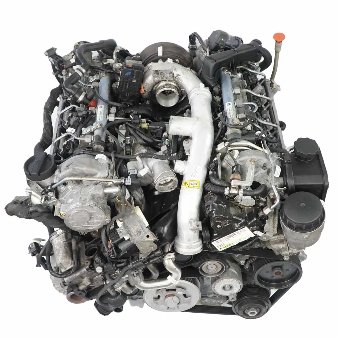 Motor 642852 Mercedes W212 C218 E 350 CDI Motor Completo 642.852 OM642 GARANTÍA - SKU A6420104345-1 - Número de pieza A6420104345