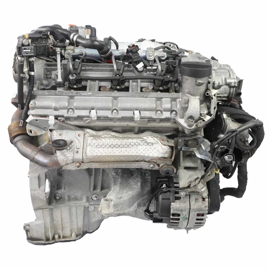 Engine 642852 Mercedes W212 E 350 CDI Complete Engine 642.852 OM642 WARRANTY - SKU A6420104345-1 - Part number A6420104345