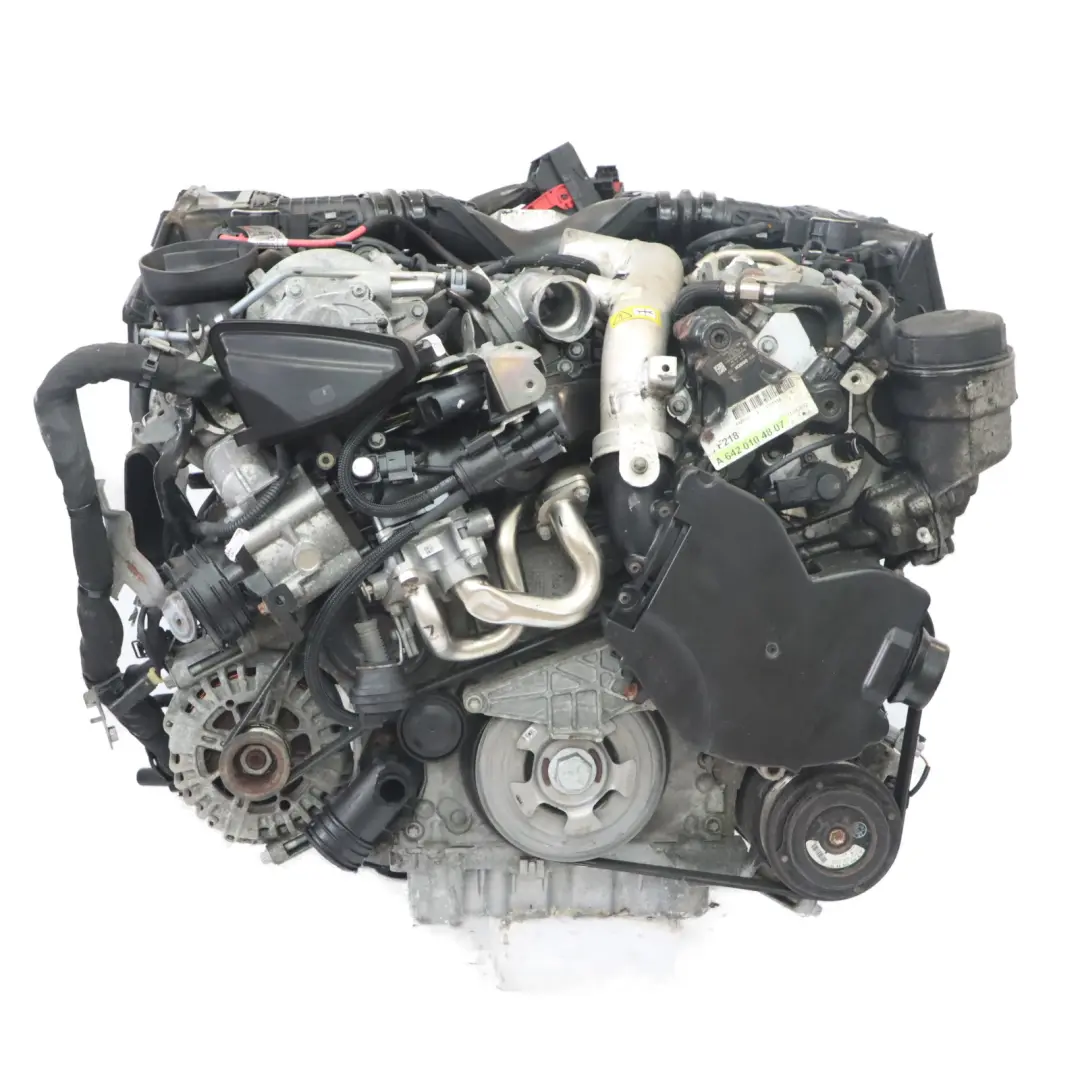 Mercedes CLS C218 X218 350 CDI d Bare Engine 642853 642.853 95k, WARRANTY - SKU A6420104807 - Part number A6420104807