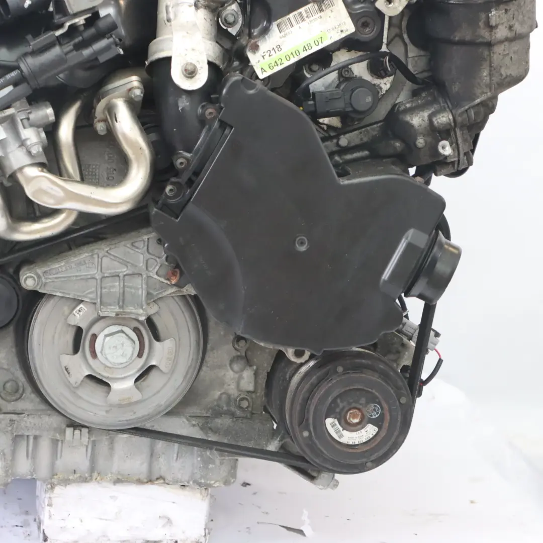 Complete Engine 642853 642.853 95k, WARRANTY to Mercedes CLS C218 X218 350 CDI d with Part number A6420104807 Mercedes CLS C218 X218 350 CDI d Complete Engine 642853 642.853 95k, WARRANTY - SKU A6420104807-1 - Part number A6420104807