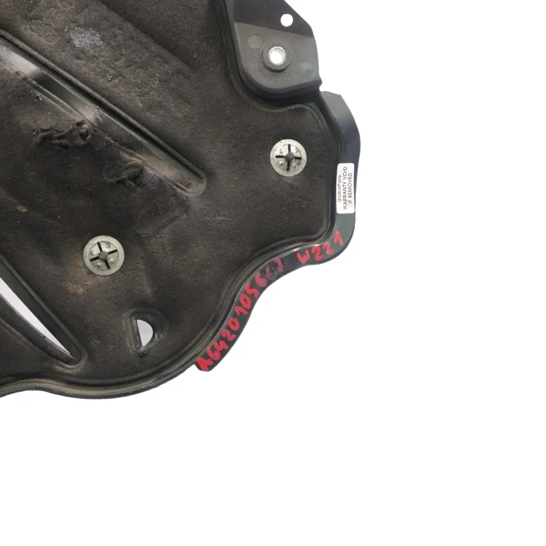 OM642 Couvercle acoustique de moteur pour Mercedes W221 E350 BlueTec à propos du numéro de pièce A6420105667 Mercedes W221 E350 BlueTec OM642 Couvercle acoustique de moteur - SKU A6420105667 - Numéro de pièce A6420105667