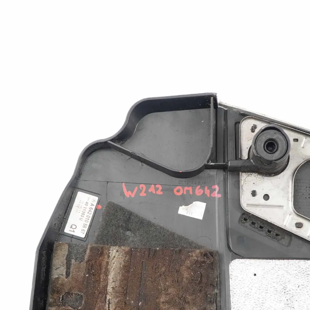 Mercedes W204 W212 OM642 Diesel Engine Cylinder Head Trim Cover - SKU A6420105867 - Part number A6420105867