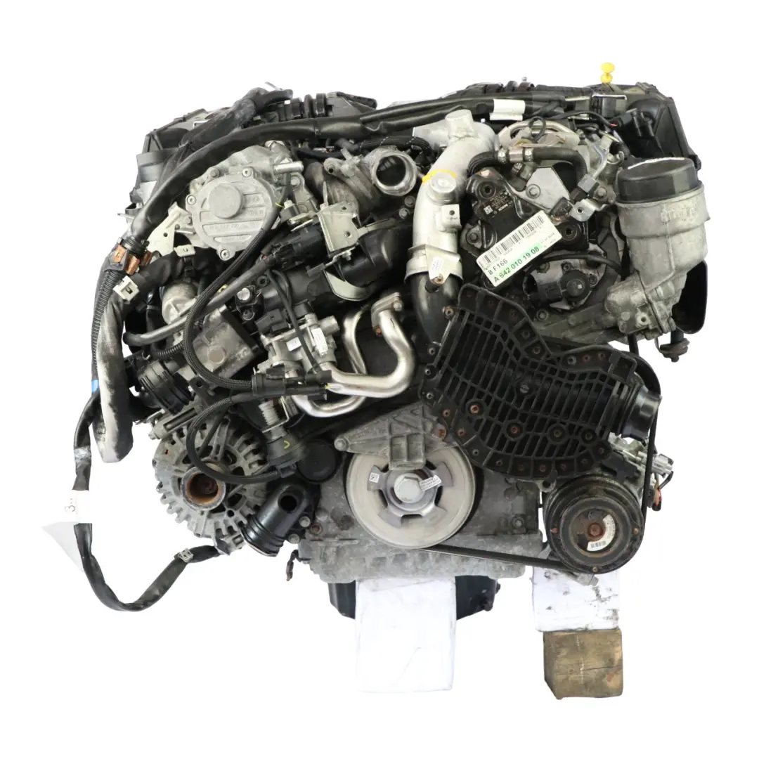 Mercedes W166 ML 350 Motor Completo 642826 642.826 4Matic 258HP 125k, GARANTÍA - SKU A6420107107-1 - Número de pieza A6420107107