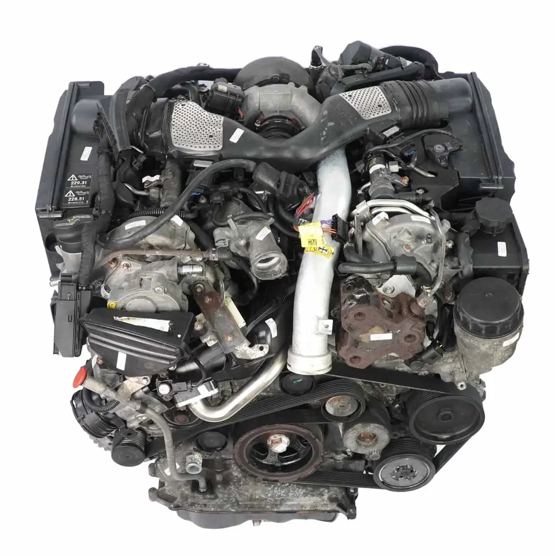Mercedes W221 S 320 350 CDI Motore Completo 642930 642.930 OM642 GARANZIA - SKU A6420107502-1 - Numero di parte A6420107502