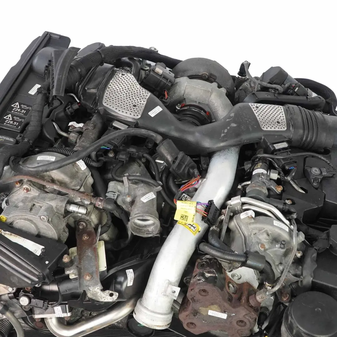 Mercedes W221 S 320 350 CDI Moteur Complet 642930 642.930 OM642 GARANTIE - SKU A6420107502-1 - Numéro de pièce A6420107502