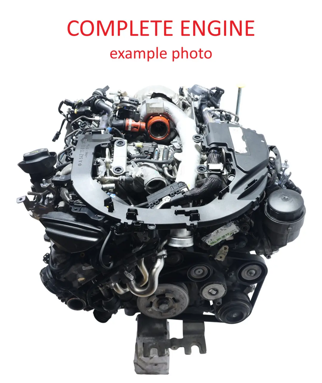 Mercedes GLC X253 W213 C238 Unkomplett Motor 642873 642.873 258PS GARANTIE - SKU A6420109007 - Teilenummer A6420109007