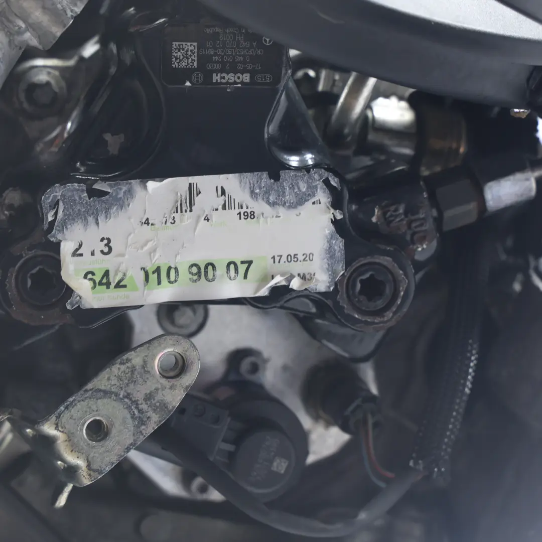 Motore Nudo 642873 642.873 258HP GARANZIA per Mercedes GLC X253 W213 C238 350 d con numero di parte A6420109007 Mercedes GLC X253 W213 C238 350 d Motore Nudo 642873 642.873 258HP GARANZIA - SKU A6420109007 - Numero di parte A6420109007